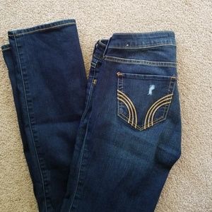 Hollister skinny jeans dark wash 3 regular